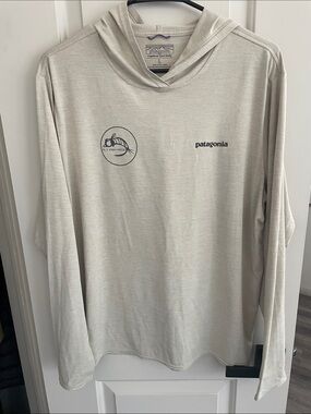Patagonia Capilene Cool Daily Sun Hoodie Fly Fish Food Exclusive